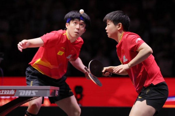 快下班！王楚琴/孙英莎在世界乒乓球锦标赛上以3比0获胜，晋级第32轮混双