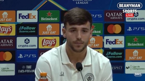 尼科-冈萨雷斯:来曼城和瓜帅共事是理想 成真 偶像是布斯克茨 尼科-冈萨雷斯:来曼城和瓜帅共事是理想 成真 偶像是布斯克茨